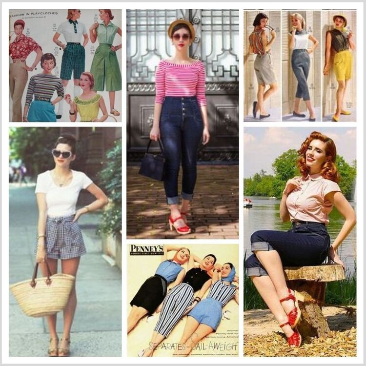Casual 50s look deals
